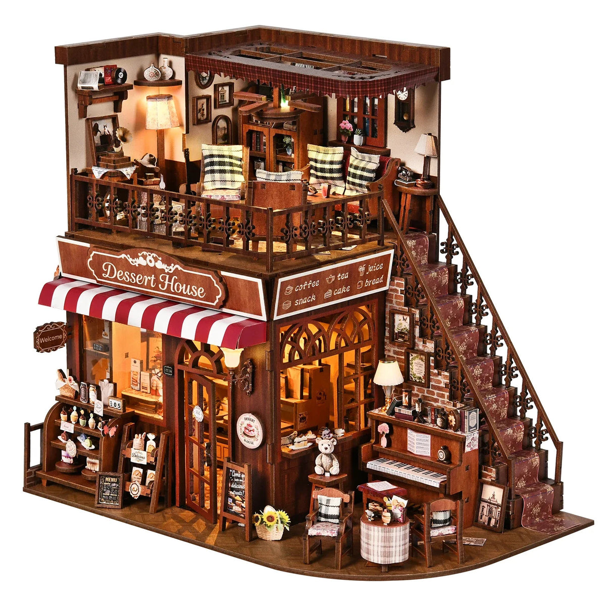 Nookoria™ Cozy Cake Shop Book Nook Kit