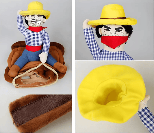 PawRider™ Cowboy Costume for Dogs & Cats