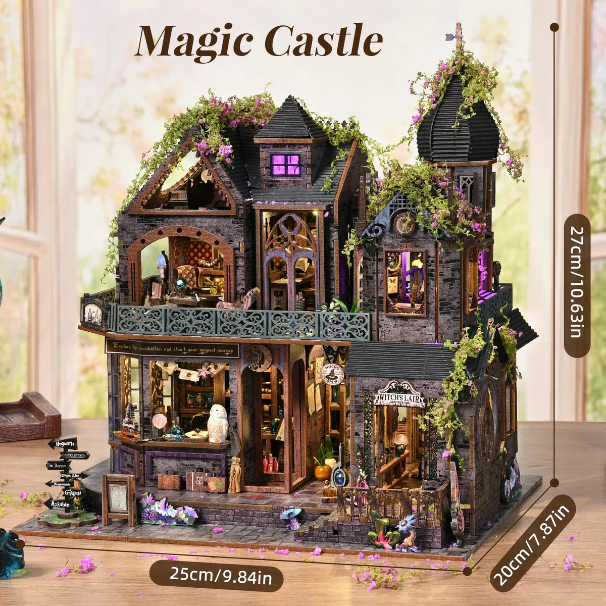 Nookoria™ Magic Castle Book Nook Kit