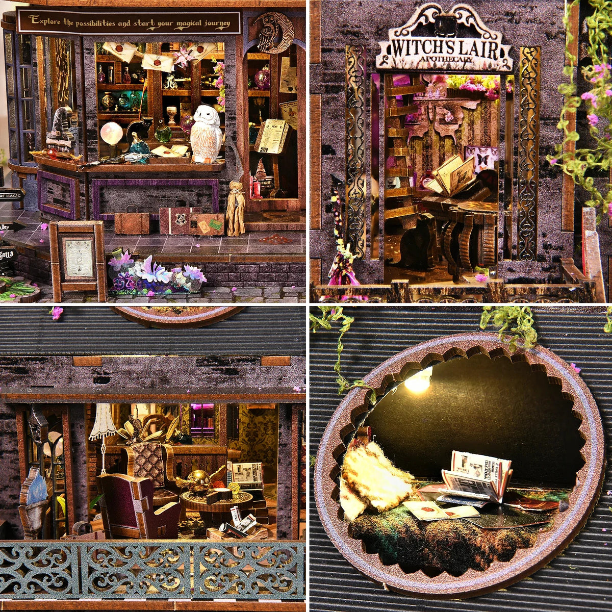 Nookoria™ Magic Castle Book Nook Kit